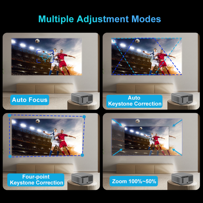 Máy Chiếu 4K Real 1800 ANSI – Trải Nghiệm Rạp Chiếu Phim Tại Nhà
