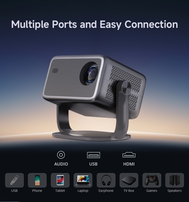 Máy Chiếu Tripsky L018 - Giải Pháp Giải Trí Full HD Cho Gia Đình