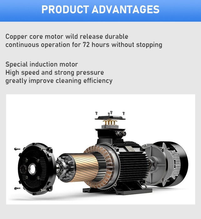 Máy rửa xe cao áp công nghiệp KAW Thunder 2500 – Sức mạnh sấm sét cho mọi nhu cầu làm sạch