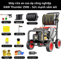 Máy rửa xe cao áp công nghiệp KAW Thunder 2500 – Sức mạnh sấm sét cho mọi nhu cầu làm sạch