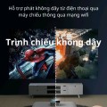 Máy chiếu Mini KAW K850, Hệ điều hành Android 9.0, Full HD 1080p, Kết nối điện thoại, Wifi