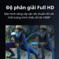 Máy chiếu Mini KAW K850, Hệ điều hành Android 9.0, Full HD 1080p, Kết nối điện thoại, Wifi