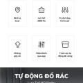 Robot hút bụi thông minh KAW – Công nghệ định vị LDS, lực hút 4000Pa, êm ái chỉ 55dB, đổ rác tự động, bản đồ trực tiếp.