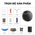 Robot hút bụi thông minh KAW – Công nghệ định vị LDS, lực hút 4000Pa, êm ái chỉ 55dB, đổ rác tự động, bản đồ trực tiếp.