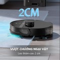 Robot hút bụi thông minh KAW – Công nghệ định vị LDS, lực hút 4000Pa, êm ái chỉ 55dB, đổ rác tự động, bản đồ trực tiếp.
