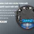 Robot hút bụi thông minh KAW - Lực hút 3200Pa, làm sạch 200m², bảo hành 12 tháng, cao cấp chính hãng