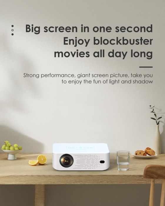 Máy Chiếu Mini Thông Minh Y2 Pro - Giải Trí Đỉnh Cao Tại Nhà