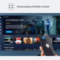 Máy Chiếu Android 4K 1080P - Độ Sáng 800 ANSI,Trình Chiếu Gia Đình & Văn Phòng
