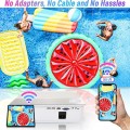Máy Chiếu 4K Android 800ANSI Full HD, Kết Nối WiFi Kép 5G - Hỗ Trợ Netflix, YouTube, Trình Chiếu Gia Đình & Văn Phòng
