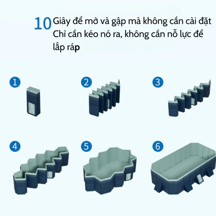Bể bơi tự động kích thước 1m6 - Tiện lợi, nhỏ gọn cho 2 người