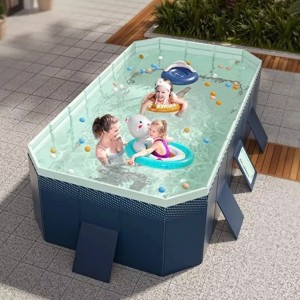 Bể bơi tự động 2m6 KAW , Giải nhiệt mùa hè, tăng cường gắn kết gia đình, Tối đa 6 người
