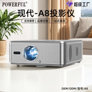 Máy Chiếu HYUNDAI A8 1080P 800CVIA - Công Nghệ Trình Chiếu Cao Cấp