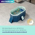 Bể bơi tự động kích thước 1m6 - Tiện lợi, nhỏ gọn cho 2 người