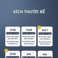 Bể bơi tự động 2m6 KAW , Giải nhiệt mùa hè, tăng cường gắn kết gia đình, Tối đa 6 người