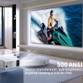 Máy chiếu 4K HD Android 10 - Thiết Bị Kết Nối Thông Minh 2025