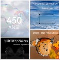 Máy chiếu YG550 Full HD 1080p, Android 9.0, 8000 Lumens, kết nối WiFi. 