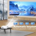 Máy chiếu 4K HD Android 10 - Thiết Bị Kết Nối Thông Minh 2025