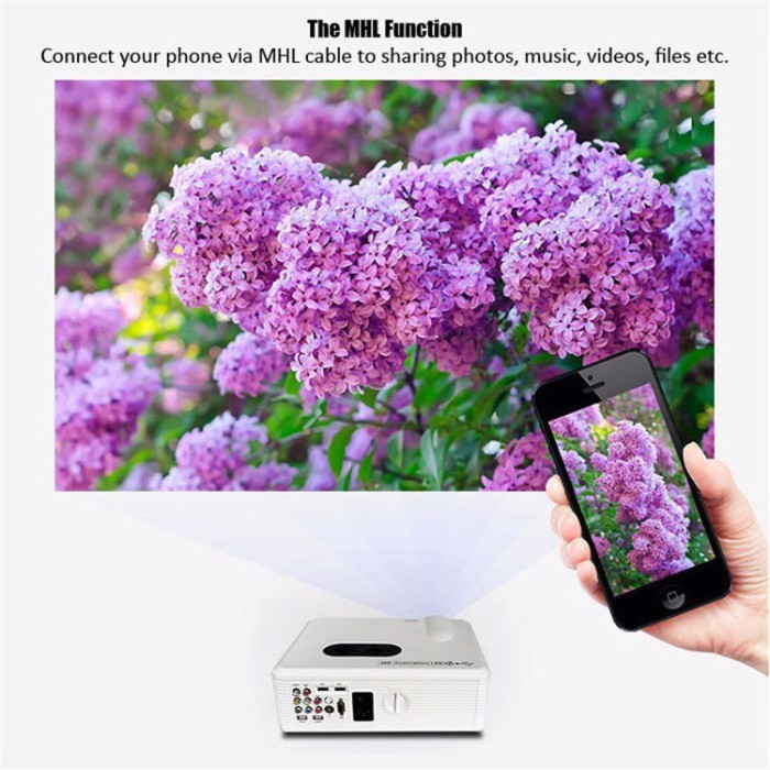 Máy chiếu công nghệ cao với độ phân giải linh hoạt từ 0-800 pixels - Giải pháp trình chiếu đa năng cho gia đình và văn phòng