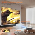 Máy chiếu Rugal P75 700 ANSI, hỗ trợ 4K, tự động lấy nét - Giải pháp trình chiếu cao cấp cho gia đình