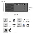 Máy Chiếu 4K Tự Động - Công Nghệ Chiếu Thẳng Mạnh Mẽ | Trình Chiếu Thông Minh