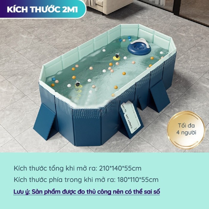 Bể Bơi PVC Gấp Gọn Ngoài Trời Cho Gia Đình – Dễ Dàng Lắp Đặt, Chất Liệu Bền, Tiện Lợi Cất Gọn