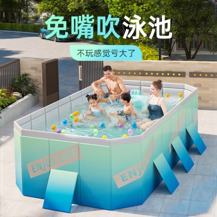Bể Bơi PVC Cao Cấp Gấp Gọn – Chống Thấm, Dễ Lắp Đặt, An Toàn Cho Trẻ Em & Gia Đình