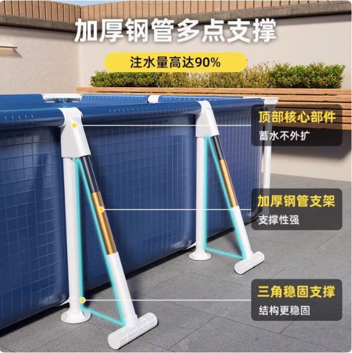 Bể Bơi Khung Thép Bestway Cao Cấp – Chống Gỉ, Dung Tích Lớn 90%, Giá Tốt