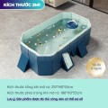 Bể Bơi PVC Gấp Gọn Ngoài Trời Cho Gia Đình – Dễ Dàng Lắp Đặt, Chất Liệu Bền, Tiện Lợi Cất Gọn
