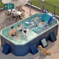 Bể Bơi Không Cần Lắp Ráp – Thiết Kế Mở Nhanh 1 Giây, Gấp Gọn Tiện Lợi, PVC Chống Thấm