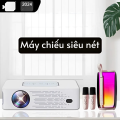 Máy Chiếu Full HD 1080P Cao Cấp – Hỗ Trợ 4K, Loa Tích Hợp, Dùng Cho Phòng Ngủ, Phòng Khách