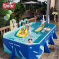 Bể Bơi Không Bơm Hơi Thông Minh Cao Cấp Cho Gia Đình – Chống Tràn, Chắc Chắn, An Toàn Cho Trẻ Em