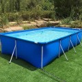 Bể bơi khung thép di động chất lượng cao. Khung chống gỉ + PVC 3 lớp bền bỉ, an toàn cho cả trẻ em và người lớn