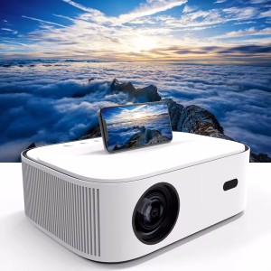 Máy chiếu Vsmile V551SM tích hợp AI tự động, độ phân giải 735p, độ sáng 6500 Lux