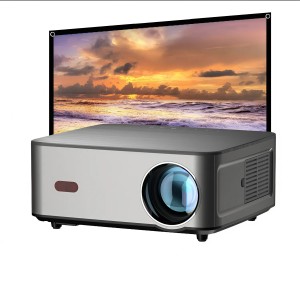 Máy chiếu Full HD 1080p, Bluetooth 5.0, hệ điều hành Android, độ sáng 5500 Lumens.