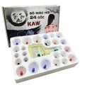 Bộ Giác Hơi Không Dùng Lửa KAW, Bộ 24 Cốc Trong Suốt, Bảo Hành Chính Hãng, An Toàn, Dễ Sử Dụng
