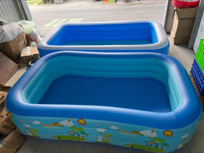 Bể bơi phao 3m KAW – Bể bơi hơi siêu rộng cho bé & gia đình, PVC dày dặn, dễ vệ sinh