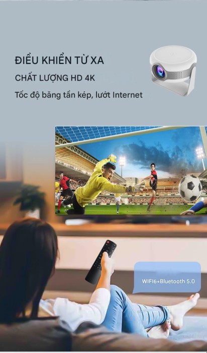 Máy chiếu T269 Pro – Giải trí đỉnh cao, hình ảnh chân thực