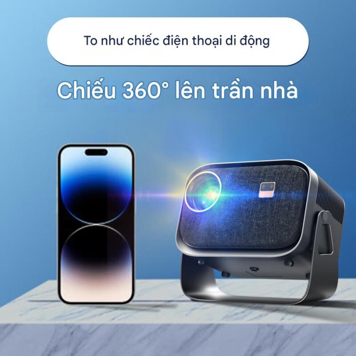 Máy chiếu KAW K550 – Nhỏ gọn, thông minh, màn chiếu 100 inch chỉ với 2,6 mét