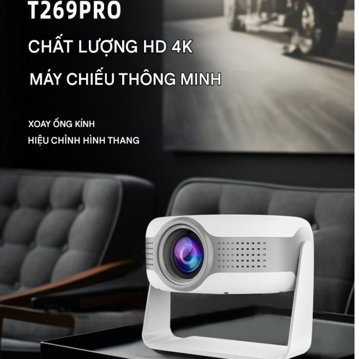 Máy chiếu T269 Pro – Giải trí đỉnh cao, hình ảnh chân thực