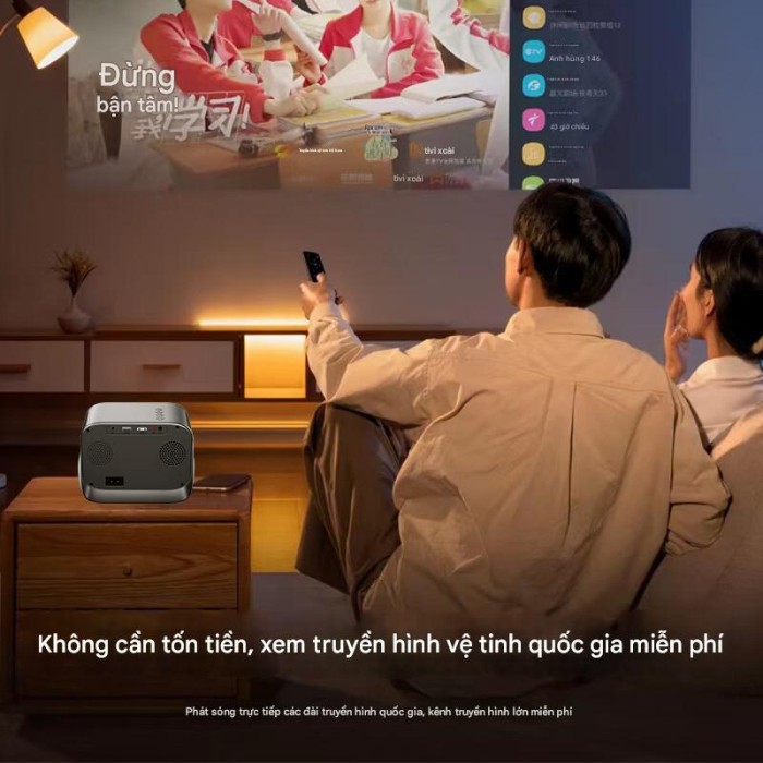 Máy chiếu KAW K550 – Nhỏ gọn, thông minh, màn chiếu 100 inch chỉ với 2,6 mét