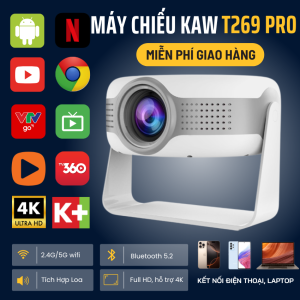 Máy chiếu T269 Pro – Giải trí đỉnh cao, hình ảnh chân thực