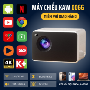 Máy chiếu KAW 006G – Giải pháp trình chiếu thông minh, gọn nhẹ