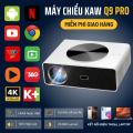Máy chiếu KAW Q9 Pro – Chiếu 200 inch, hỗ trợ 4K, độ sáng cao 20.000 Lumens