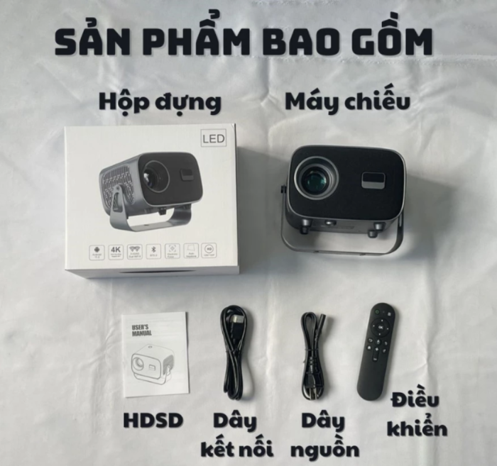 Máy Chiếu KAW HY310 - Rạp Phim Thông Minh 8K, Giải Trí Đa Năng Mọi Lúc Mọi Nơi