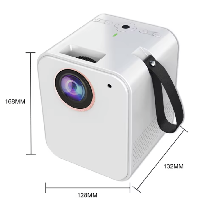 Máy Chiếu Mini Thông Minh KAW 003B – WiFi Bluetooth – Độ Nét 720P – Máy Chiếu Android Cho Gia Đình