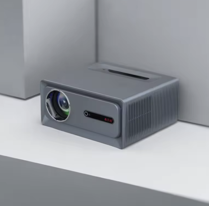 Máy Chiếu KAW HY6W – Rạp Phim Mini 1080P, Android 9, 3D, Chiếu 42–180 Inch