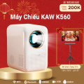 Máy chiếu Mini KAW K560 chính hãng, Máy chiếu Mini tại nhà giá rẻ, FullHD 1080p