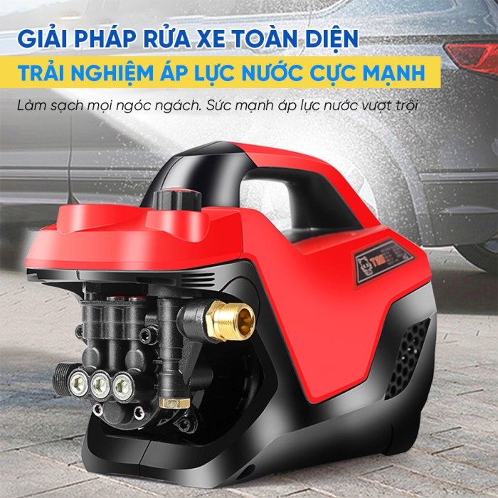 Máy Rửa Xe Gia Đình Kaw TurboWash Mini - Nhỏ Gọn, Áp Lực Cực Mạnh