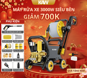 Máy Rửa Xe Đa Năng Siêu Mạnh Mẽ 335A KAW- Giải Pháp Hoàn Hảo Cho Việc Vệ Sinh Xe Của Bạn
