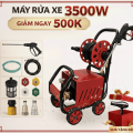 Máy Rửa Xe ExtraWash K-3500X 3500W - Áp Lực Cực Mạnh, Tặng Kèm Đầy Đủ Phụ Kiện